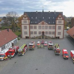 Aufstellung Feuerwehr