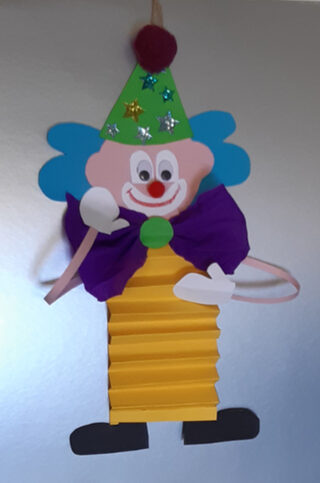 Lächelnder Clown