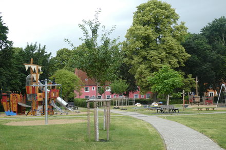 Spielparadies: Der Landrattenspielplatz hat viel zu bieten.