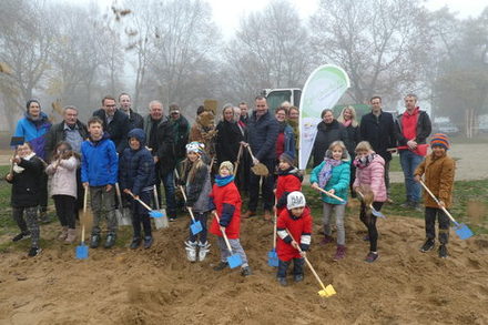 Die Kinder sind mit Begeisterung dabei. (Fotos: Stadt Salzgitter)