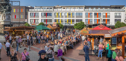 Innenstadt von Salzgitter-Lebenstedt.