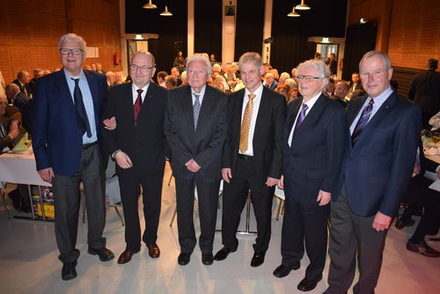 Dr. Hendrik Gröttrup, Helmut Knebel, Hermann Struck, Frank Klingebiel, Rudolf Rückert, Detlef Engster