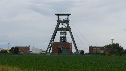 Förderturm von Schacht Konrad.