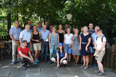 ILE-Region präsentiert neues Gemeinschaftswerk bei Naturspaziergang zur Burgruine Lichtenberg in Salzgitter.