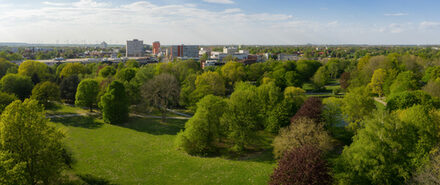 Stadtpark in Salzgitter-Lebenstedt.