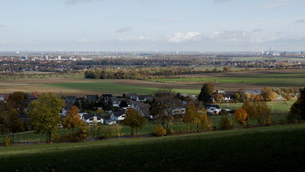 Der Blick von der Kanzel über das heutige Salzgitter.