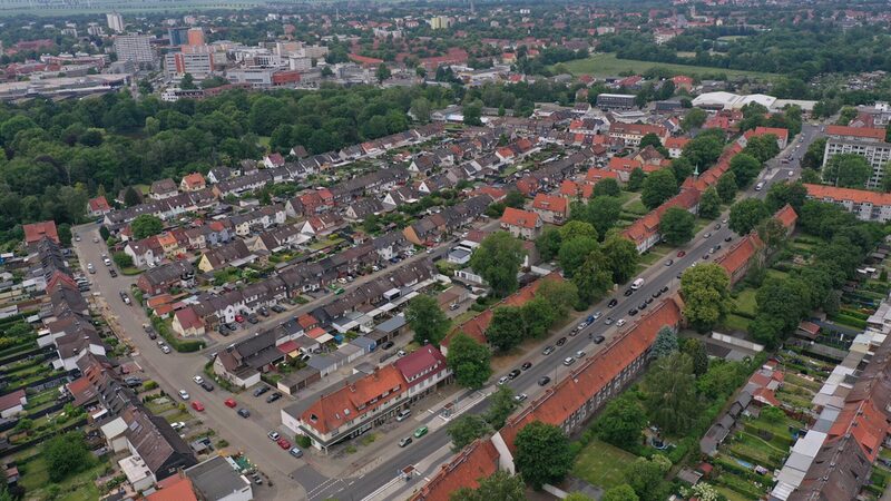 Die Stadt Salzgitter lädt zur Auftaktwerkstatt ein, um Ideen für die Wohnquartiere Swindonstraße (unser Foto) und Kampstraße/Saldersche zu sammeln.