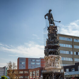 Stadtmonument in Lebenstedt