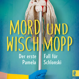 Mirjam Munter liest auf ihrem Buch „Mord und Wischmopp“