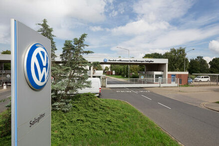 Volkswagenwerk in Salzgitter.