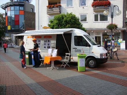 Abfall-Infobus in Lebenstedt