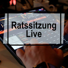 Symbolbild für den Livestream mit der Aufschrift Live