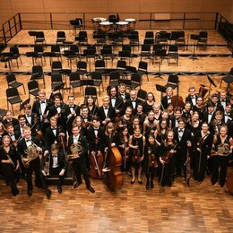 Das Niedersächsische Jugendsinfonieorchester tritt in Salzgitter-Bad auf.