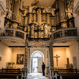 Orgel in der Kirche St. Abdon und Sennen in Ringelheim