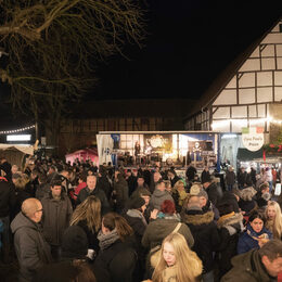 Weihnachtmarkt auf der Wasserburg Gebhardshagen 2017