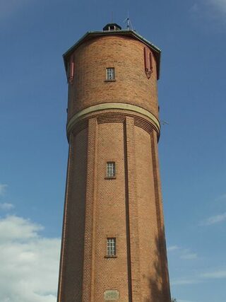 Der Wasserturm in Lobmachtersen