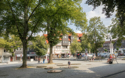 Marktplatz von Salzgitter-Bad