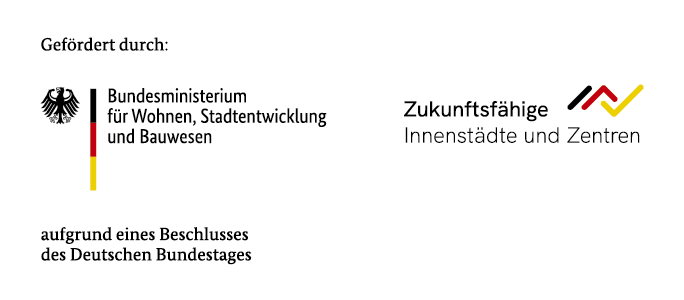 Logos Bundesförderprogramm Zukunftsfähige Innenstädte und Zentren