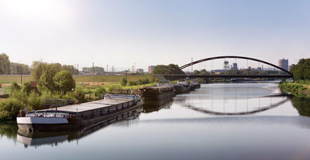 Schleuse bei Salzgitter-Beddingen.